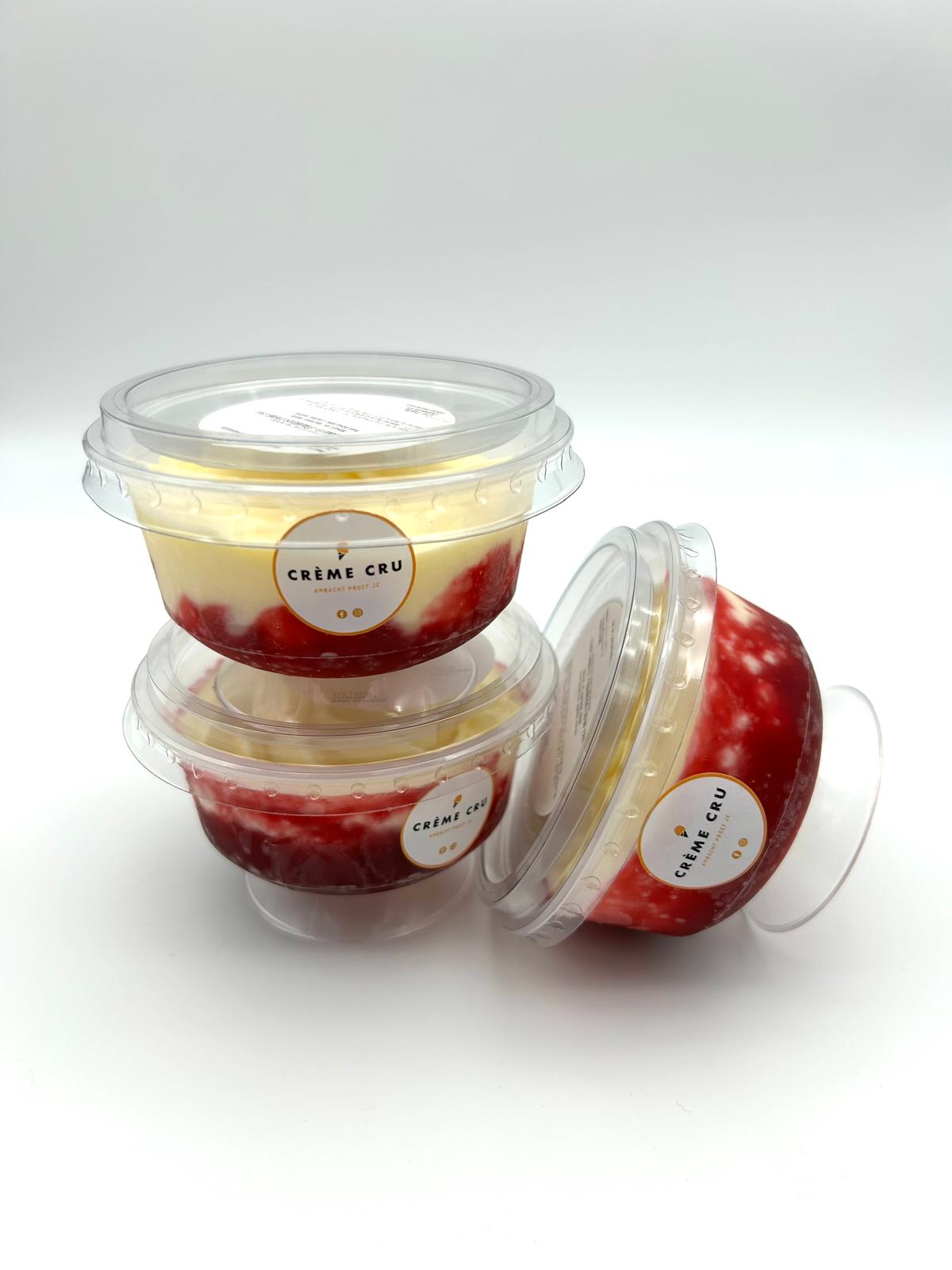 Coupe Vanille - Framboos 12st